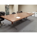 Medium Maple 10 ft Board Room Conference Table